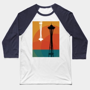 Summer in Seattle II Baseball T-Shirt